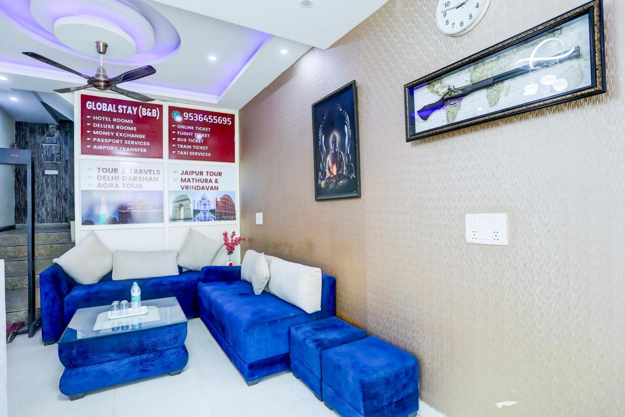 ניו דלהי Hotel Luxury Global מראה חיצוני תמונה